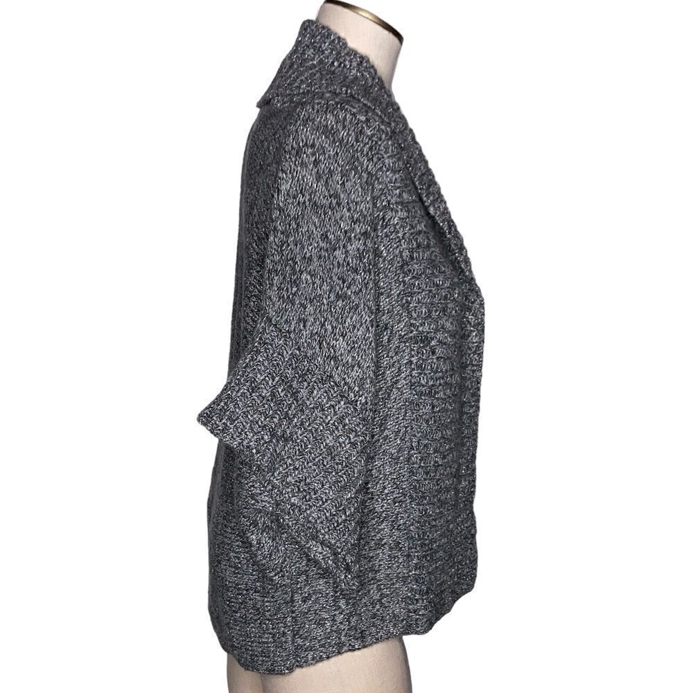 Express Sweater Woman’s Size M Cable Knit Open Front - Picture 5 of 7